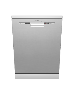 Sleek Stainless Steel Dishwasher 3D - 3D Model