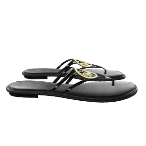 Michael Kors Black Flat Sandals 3D - 3D Model