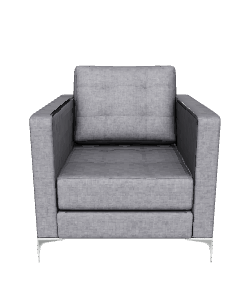 Modern Gray Sofa Marina 3D - 3D Model