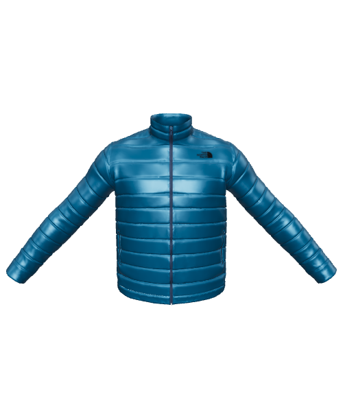 Stylish Insulated Puffer Jacket 3D Model - Furniture 3D Model