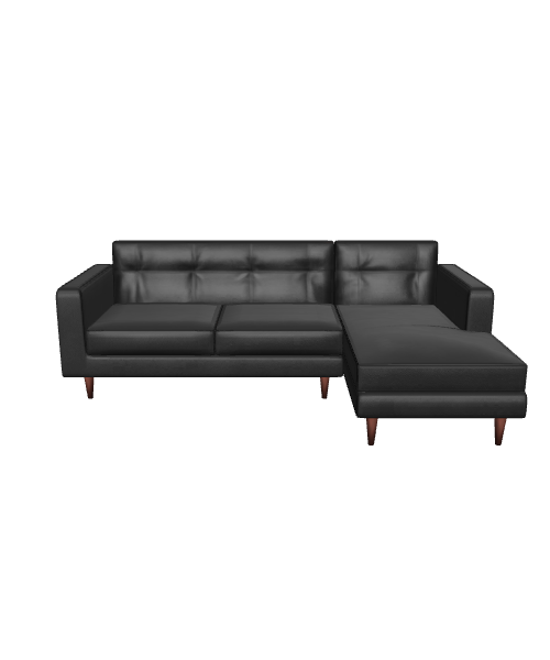 Contemporary Sectional Sofa 3D Model - 3D Model