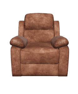 Stylish Modern Recliner Armchair 3D Model - 3D Model