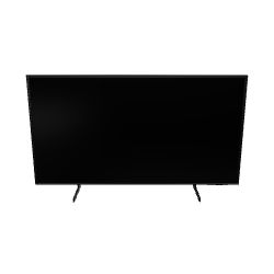 Crystal UHD 4K LED TV Model - Household 3D Model