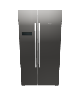 Sleek Modern Refrigerator 3D Model - 3D Model