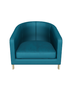 Stylish Modern Accent Chair 3D Model - 3D Model