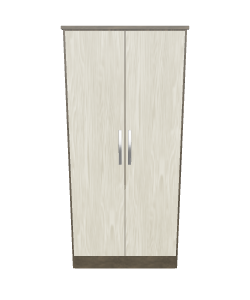 Stylish Minimalist Wooden Storage Cabinet 3D Model - Furniture 3D Model