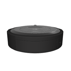 Sleek Robot Vacuum Cleaner 3D Model - 3D Model