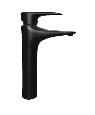 Sleek Modern Bathroom Faucet 3D Model - 3D Model