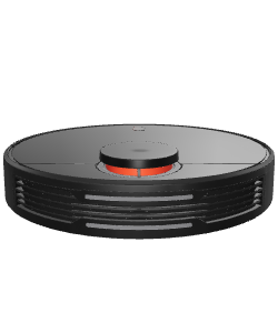 Sleek Robotic Vacuum Cleaner 3D Model - 3D Model