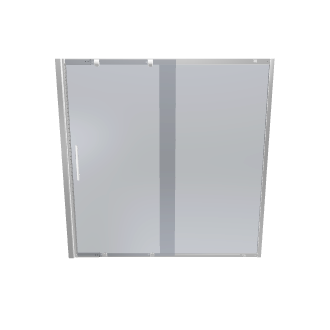 Sleek Modern Glass Display Panel 3D Model - Interior 3D Model