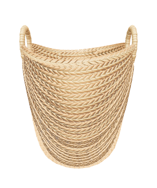 Elegant Woven Storage Basket 3D - 3D Model