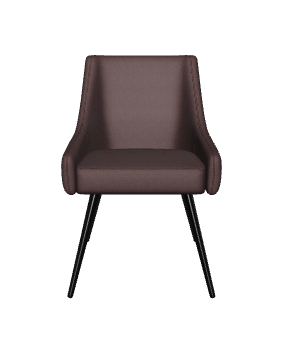 Contemporary Fabric Accent Chair 3D Model - 3D Model