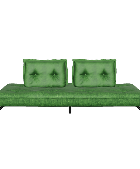 Stylish Green Sofa Model 3D - 3D Model