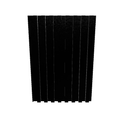 Stylized Vertical Panel 3D Model - 3D Model