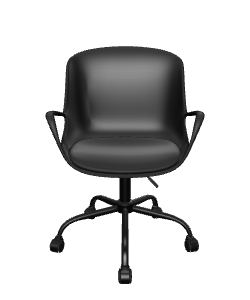 Sleek Modern Swivel Office Chair 3D Model - Furniture 3D Model