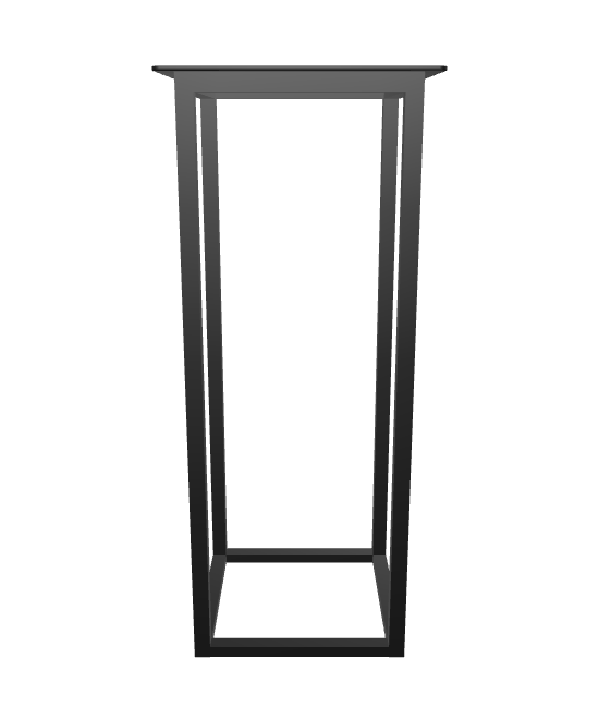 Minimalist Metal Display Stand 3D - 3D Model