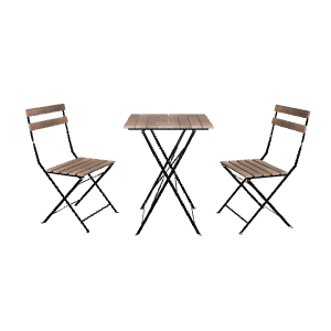 Stylish Outdoor Bistro Table and Chairs Set 3D Model - 3D Model