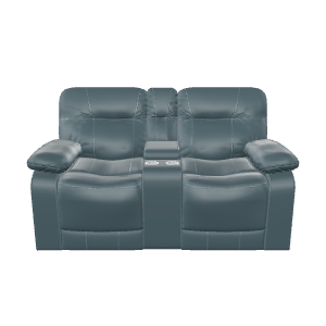 Stylish Leather Reclining Sofa 3D Model - 3D Model