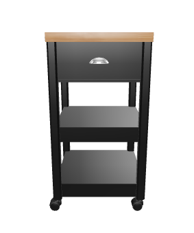 Isla Americana Miami Negra 3D Model - 3D Model