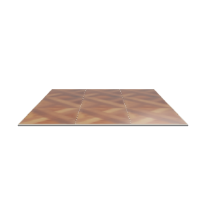 Stylized Wooden Floor Tiles 3D Model - 3D Model