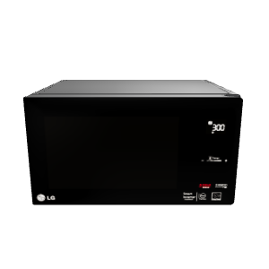 Sleek Modern Microwave Oven 3D Model - 3D Model