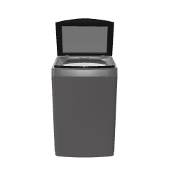 Compact Top-Loading Washing Machine 3D - 3D Model