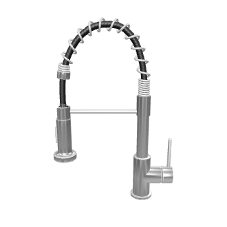 Stylish Modern Kitchen Faucet Model - Household 3D Model