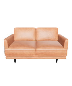 Contemporary Two-Seater Sofa 3D Model - 3D Model