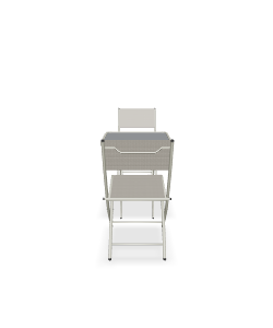 Minimalist Folding Desk and Chair 3D Model - 3D Model