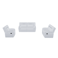 Contemporary Reclining Sofa Set 3D Model - 3D Model