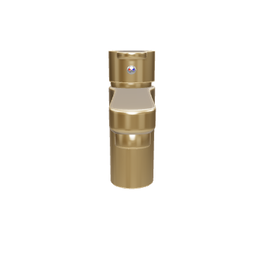 Stylish Metallic Water Dispenser 3D Model - 3D Model