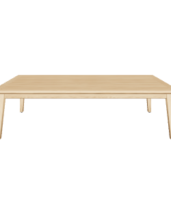 Sleek Modern Wooden Dining Table 3D Model - 3D Model