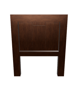 Elegant Wooden Nightstand 3D Model - 3D Model