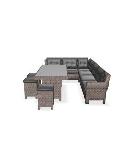 Stylish Outdoor Lounge Set 3D Model - Furniture 3D Model