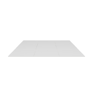 Minimalist White Floor Panel 3D Model - 3D Model
