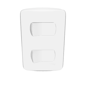 Minimalist Dual Light Switch 3D Model - 3D Model