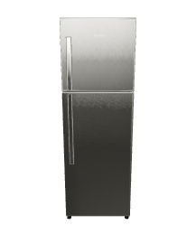 Sleek Stainless Steel Refrigerator 3D Model - 3D Model