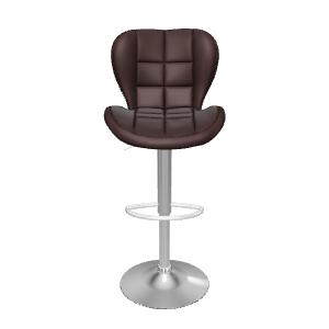 Stylish Modern Bar Stool 3D Model - 3D Model