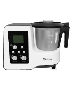 Modern Kitchen Food Processor 3D Model - 3D Model