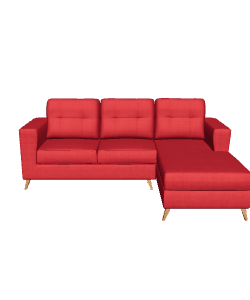 Stylish Modern Sectional Sofa 3D Model - 3D Model