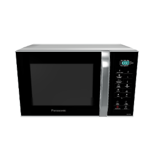 Sleek Modern Microwave Oven 3D Model - 3D Model