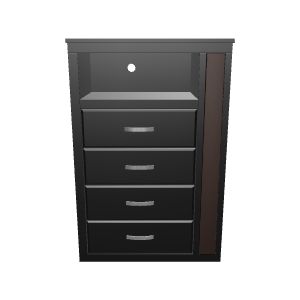 Stylish Modern Dresser 3D Model - 3D Model