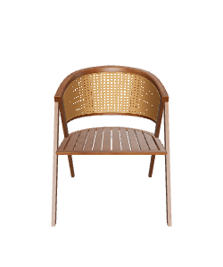 Contemporary Wooden Dining Chair 3D Model - 3D Model