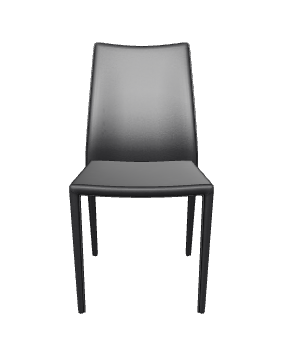 Sleek Modern Dining Chair 3D Model - 3D Model