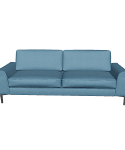 Contemporary Fabric Sofa 3D Model - Furniture 3D Model
