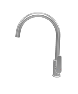 Sleek Modern Kitchen Faucet 3D Model - Household 3D Model