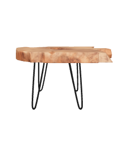 Stylish Wooden Coffee Table 3D Model - 3D Model