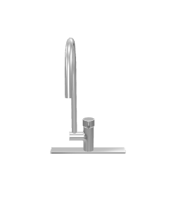 Sleek Modern Kitchen Faucet 3D Model - 3D Model