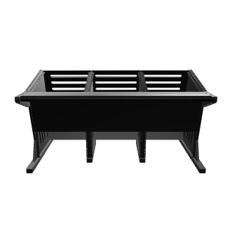 Stylish Modern Outdoor Table 3D Model - Furniture 3D Model