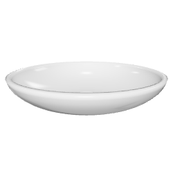 Elegant Ceramic Serving Dish 3D Model - Household 3D Model